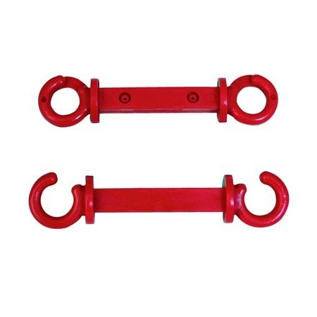 Nmc C-Hook, 2" Red, Packs Of 5 PCHR